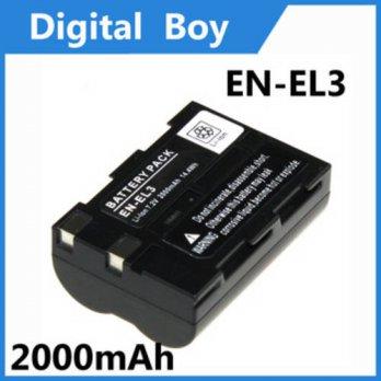 [globalbuy] New Digital Boy 2000mAh EN-EL3 EN-EL3a EN EL3 ENEL3 battery for Nikon D50 D70 /1218297