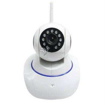 [globalbuy] P2P HD 1280x720 Network Camera Intelligent Wireless PTZ IP Security Monitor In/2701008