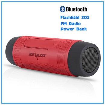 [globalbuy] Portable Wireless Waterproof Bluetooth wireless Speaker with Power bank And Fl/2177457