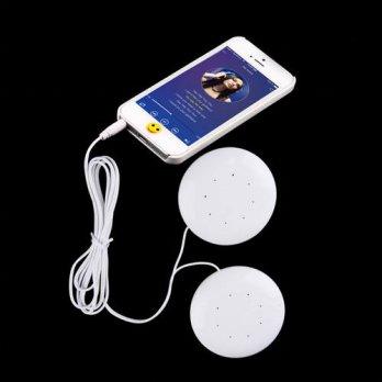 [globalbuy] Universal 3.5mm Dual Speakers Music Pillow Speakers Loudspeaker For MP3 MP4 Fo/2963165