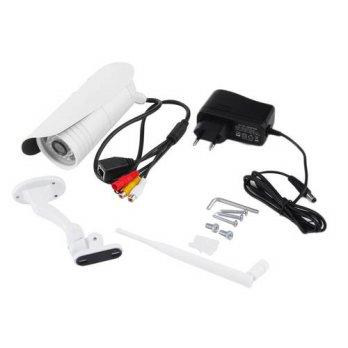 [globalbuy] Waterproof HD 720p P2P WIFI Network CCTV Smart IP Camera CMOS Camera EU Plug W/2941022
