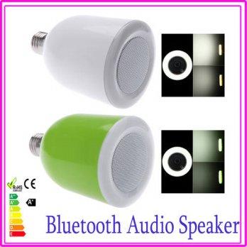 [globalbuy] for iPhone iPad Samsung Galaxy Wireless Bluetooth Audio Speaker Adjustable E27/600956