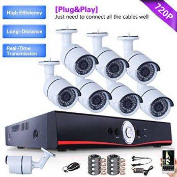 [macyskorea] ANRAN 8CH HD 720P AHD Surveillance Security Camera System with 8 Indoor / Out/9130027