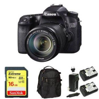 [macyskorea] Amazon Canon EOS 70D Digital SLR Camera with 18-135mm STM Lens + Memory Card,/7070288