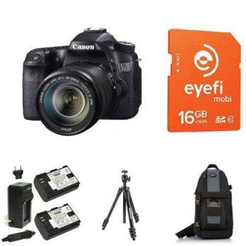 [macyskorea] Amazon Canon EOS 70D Digital SLR Camera with 18-135mm STM Lens + Eye-Fi Memor/7070277