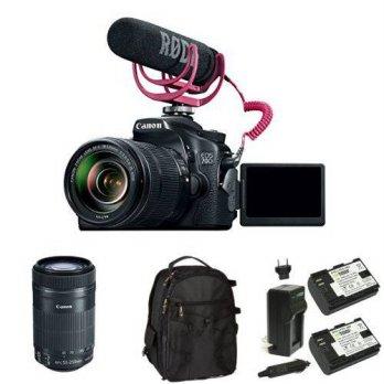 [macyskorea] Amazon Canon EOS 70D Video Creator Kit with 18-135mm and 55-250mm Lenses, Rod/9100453
