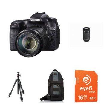[macyskorea] Amazon Canon EOS 70D with 18-135mm STM and 55-250mm STM Lenses + Eye-Fi Memor/7070337