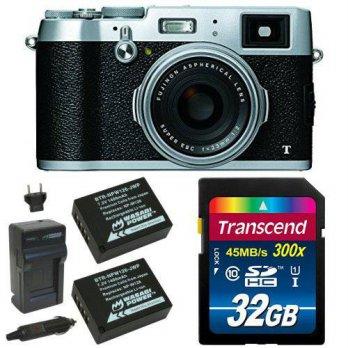 [macyskorea] Amazon Fujifilm X100T 16 MP Digital Camera (Silver) Deluxe Bundle/8199618
