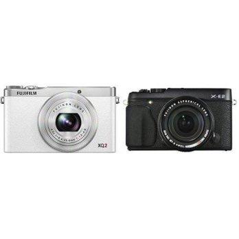 [macyskorea] Amazon Fujifilm XQ2 White with X-E2 Black XF 18-55 Lens Kit/3815676