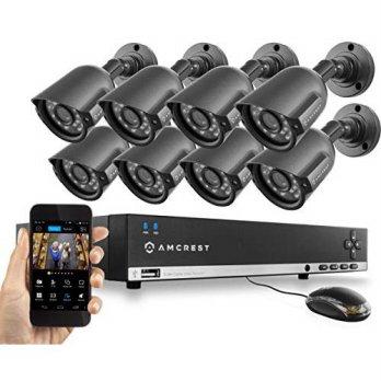 [macyskorea] Amcrest AMDV960H8-8B 8CH 1TB DVR Security Camera System w/ 8 x 800+ TVL Bulle/9104641
