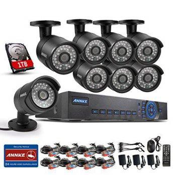 [macyskorea] Annke ANNKE 720P 8CH Security DVR with 8 CCTV Cameras and 1TB HDD/9105127