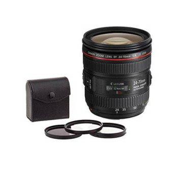[macyskorea] Canon EF-24-70mm f/4 IS USM Zoom Lens. USA. Value Kit with Accessories 6313B0/9159971