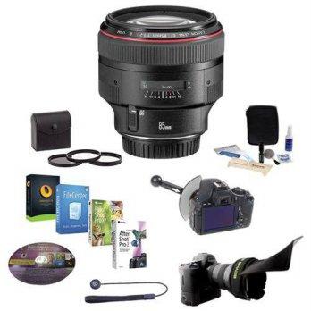 [macyskorea] Canon EF 85mm f/1.2L II USM AutoFocus Lens Kit, USA - Bundle with 72mm Filter/9505116