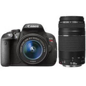 [macyskorea] Canon EOS Rebel T5i Digital SLR Camera with Ef-s 18-55mm Is STM + 75-300mm Le/9100411