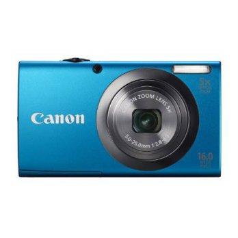 [macyskorea] Canon PowerShot A2300 16.0 MP Digital Camera with 5x Optical Zoom (Blue) (OLD/9503984