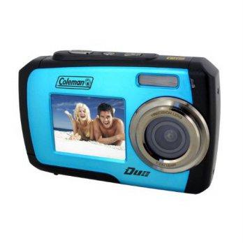 [macyskorea] Coleman Duo 2V7WP-BL 14 Megapixel Waterproof Digital Camera with Dual LCD Scr/1182723