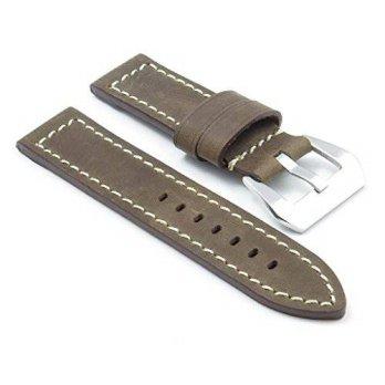 [macyskorea] DASSARI Bentley Brown w/ White Stitching Vintage Leather Watch Band for PANER/9528338