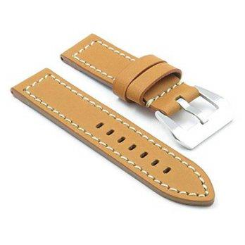 [macyskorea] DASSARI Bentley Tan w/ White Stitching Vintage Leather Watch Band for PANERAI/9528340