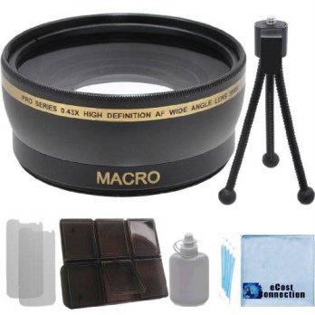 [macyskorea] ECost Pro Series 58mm 0.43x Wide Angle Lens + 2.2x Telephoto Lens + 3 Pieces /3819257
