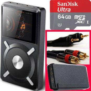 [macyskorea] Fiio FiiO X5 High Resolution Digital Audio Player with 64GB MicroSD, 3.5mm St/9177130