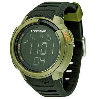 [macyskorea] Freestyle Unisex 10019178 Mariner Digital Green Watch with Black Band/9951406