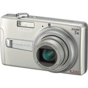 [macyskorea] Fujifilm Finepix J50 8.2MP Digital Camera with 5x Optical Zoom (Brushed Silve/5766974