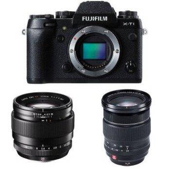 [macyskorea] Fujifilm XT1 Digital Camera w 23mm F1.4 and 16-55mm F2.8 Lens Bundle/9100349