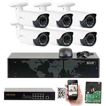 [macyskorea] GW Security 8 Channel 5MP 1920P NVR Outdoor Indoor HD IP PoE Security Camera /9511236