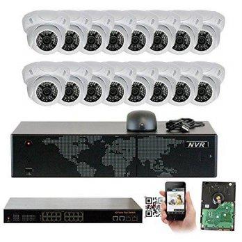[macyskorea] GW Security Inc GW Security 16 Channel 5MP NVR 1920P IP Camera Network POE Vi/9126128