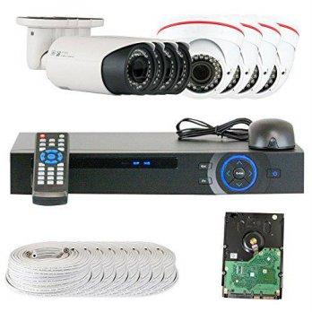 [macyskorea] GW Security Inc VD8CHC8 8-Channel HDCVI DVR Security Camera System with 8 x1//9131627