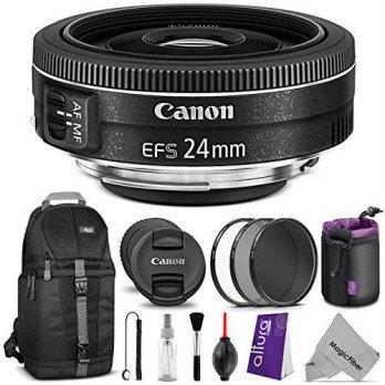 [macyskorea] Goja Canon EF-S 24mm f/2.8 STM Lens w/ Essential Bundle - Includes: Camera Sl/9504579