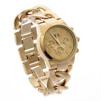 [macyskorea] Gs Metal Interlocking Chain Bracelet Watch Gold/9953693