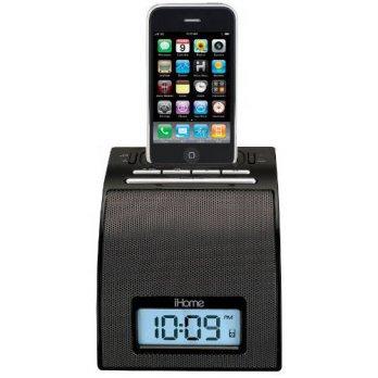[macyskorea] IHome iHome iP11 30-Pin iPod/iPhone Alarm Clock Speaker Dock (Black) (Discont/9131553