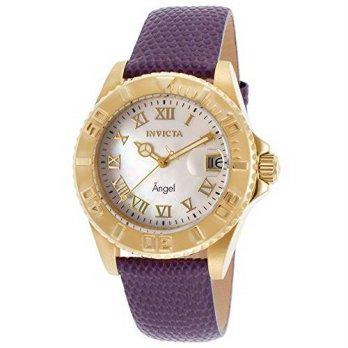 [macyskorea] Invicta Womens 18409 Angel Analog Display Swiss Quartz Purple Watch/9952091