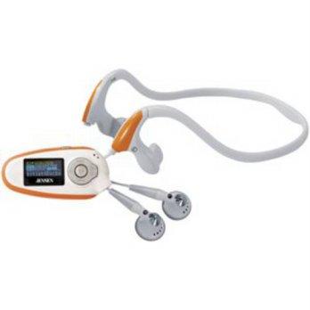 [macyskorea] Jensen 2 GB Digital Audio Player (White/Orange)/3809965