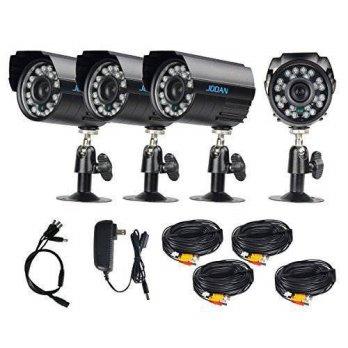 [macyskorea] Jooan JOOAN 4 Pack 1/3CMOS 800TVL CCTV Outdoor Waterproof Bullet Surveillance/9113510