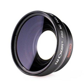 [macyskorea] K&F Concept 58mm 0.45X Wide Angle Lens Digital High Definition Film Coated Ca/5767218