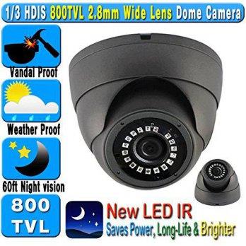 [macyskorea] LEXA CCTV 800TVL 960H 2.8mm Wide Angle Lens 24IR Night Vision Vandal Weather /9511662