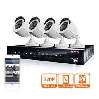 [macyskorea] LaView 4 HD 720P Camera Security System, 8 Channel 720P HD-TVI DVR w/500GB HD/9110488