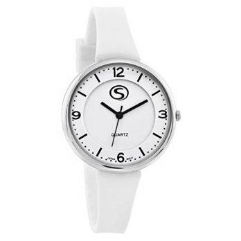 [macyskorea] M&c Unisex | Sporty White Face White Silicon Band Watch with Japanese Quartz|/9953840