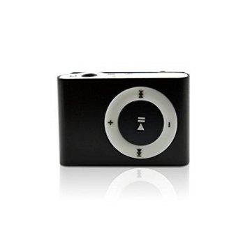 [macyskorea] MP3 Player - Peyou Mini Fashoin Clip Metal USB MP3 Music Media Player (BLACK)/7143246