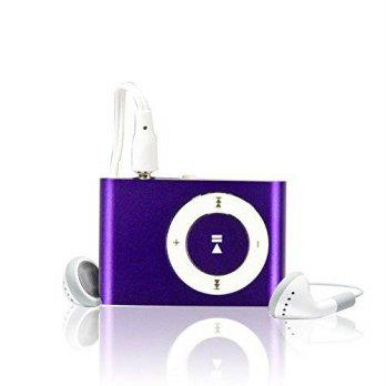 [macyskorea] MP3 Player - Peyou Mini Fashoin Clip Metal USB MP3 Music Media Player (PURPLE/7130577