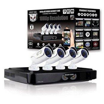 [macyskorea] Night Owl 4 Channel Smart HD Video Security System with 1 TB HDD and 4 x 1080/9109210