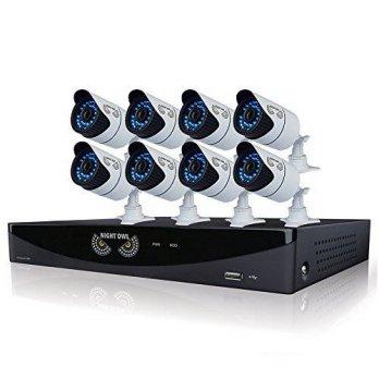 [macyskorea] Night Owl Security 8 Channel Video Security System with 8 Hi-resolution 900 T/9105806