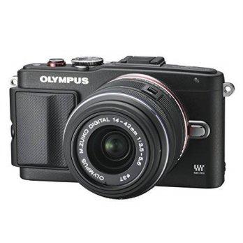 [macyskorea] Olympus Mirrorless SLR E-PL6 with M Zuiko Digital 14-42mm Lens (Black) - Inte/9505580