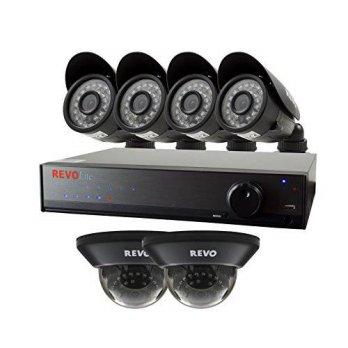 [macyskorea] Revo Lite 8 Channel 1 TB 960H DVR Surveillance System with 6 700TVL Cameras (/9108158