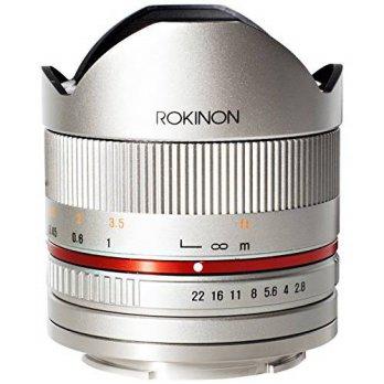 [macyskorea] Rokinon RK8MS-E 8mm F2.8 Series 2 Fisheye Lens for Sony E Cameras, Silver/3818094