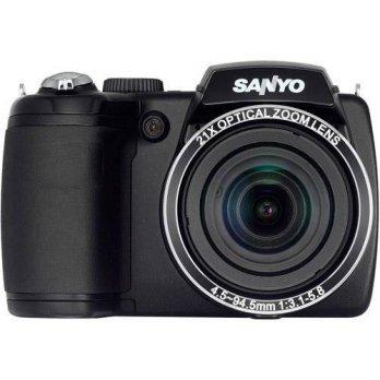 [macyskorea] Sanyo VPC-E2100BK 14MP Digital Camera, 14MP, 21x zoom (25mm wide), 3 (460k) L/9158521