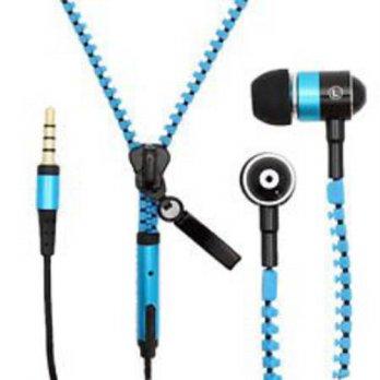 [macyskorea] Supply Square Blue Zipper Headphones - 3.5MM for Apple or Samsung/9187723