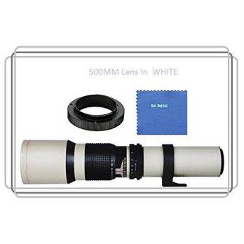 [macyskorea] Vivitar 500mm f/8.0 Manuel Focus Telephoto Lens (White) For Nikon 3000, D3100/7696257